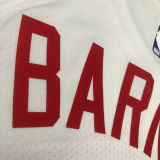 Toronto Raptors BARNES #4 White Home NBA Jerseys