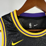 Lakers JAMES #6 Black Kids NBA Jersey