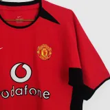 2002/04 M Utd Home Retro Soccer Jersey