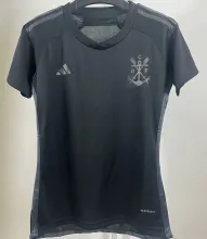 2023/24 Flamengo Third Black Women Soccer Jersey