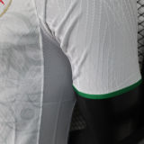 2024 Oman Away White Player Version Soccer Jersey 阿曼