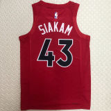 Toronto Raptors SIAKAM #43 Red Away NBA Jerseys