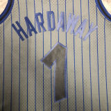 1994/95 Magic HARDAWAY #1 Retro Grey NBA Jerseys热压