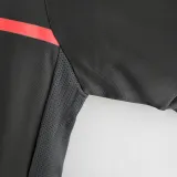 2011-2012 AC Milan Third Black Retro Soccer Jersey
