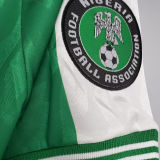1996 Nigeria Home Green Retro Soccer Jersey