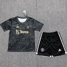 2024 M Utd x AD x Stone Roses Kids Soccer Jersey