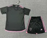 2023/24 Inter Miami Away Black Kids Soccer Jersey
