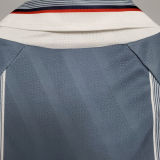 1996 England Away Grey Retro Soccer Jersey