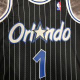 1994/95 Magic HARDAWAY #1 Black Retro NBA Jerseys 热压