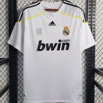 2009/10 RM White Home Retro Soccer Jersey