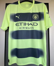 2022/23 Man City 1:1 Quality Third Green Fans Soccer Jersey