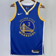 2023/24 Warriors POOLE #3 Blue NBA Jerseys