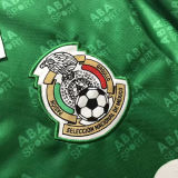 1995 Mexico Home Green Retro Soccer Jersey