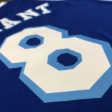 LA Lakers Bryant # 8 Blue NBA Jerseys Hot Pressed