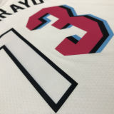 Miami Heat ADERAYO#13 White City Edition NBA Jerseys