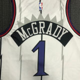 Toronto Raptors McGRADY # 1 Retro White NBA Jerseys