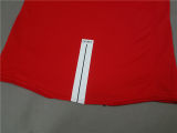 2007-08 M Utd Home Red Long Sleeve Retro Soccer Jersey UCL Version（胸前有绣欧冠决赛小字）