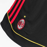 2006/07 AC Milan Black Retro Shorts Pants