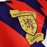 1991/1993 Scotland Away White Retro Soccer Jersey