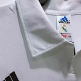 2002-2003 RM White Home Retro Soccer Jersey