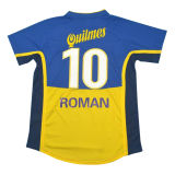 2001 Boca Junior Home Retro Soccer Jersey