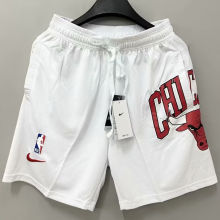 2023/24 Bulls White NBA Cotton Pants