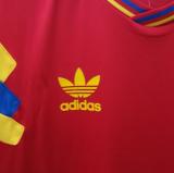 1990 Colombia Home Retro Soccer Jersey