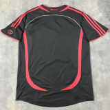 2006-07 AC Milan Away Black Retro Soccer Jersey
