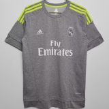 2015/16 RM Away Grey Retro Soccer Jersey