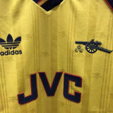 1988/89 ARS Away Yellow Retro Soccer Jersey