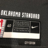 2023/24 KC Thunder GILGEOUS-ALEXANDER #2 Black City Edition NBA Jerseys