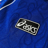 1998 Japan Home Blue Retro Long Sleeve Retro Jersey