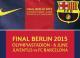 MESSI #10 BA Home Retro Soccer Jersey 2014/15 带旧款欧冠章+公平条 ★★