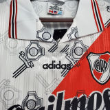 1996 River Plate Home Retro Soccer Jersey