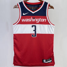 2023/24 Wizards BEAL #3 Red Away NBA Jerseys
