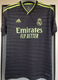 2022/23 RM 1:1 Quality Third Black Fans Soccer Jersey
