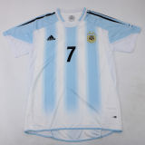 2004/05 Argentina Home Retro Soccer Jersey