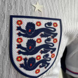 2024/25 England Home White Player Version Soccer Jersey