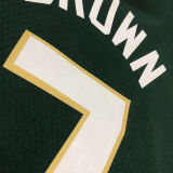 2023 Celtics BROWN #7 Green City Edition NBA Jerseys