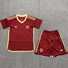 2024/25 Venezuela Home Red Kids Soccer Jersey