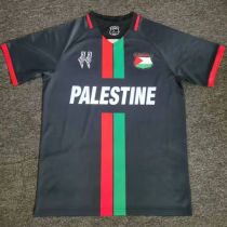 2023/24 Palestine Black Fans Soccer Jersey