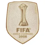 BERBATOV #9 M Utd White Retro Jersey 2008/09 (Have Patch 带 07/08 CHAMPIONS 金 英超双臂章 FA Premier League Font 英超字体 ) ★★
