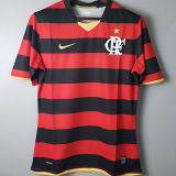 2008 Flamengo RJ Home Red And Black Retro Soccer Jersey