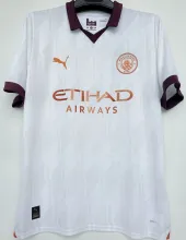 2023/24 Man City 1:1 Quality Away Fans Soccer Jersey