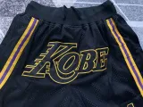 Lakers Black Four Bags NBA Pants