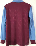 1995/97 West Ham Home Retro Long Sleeve Jersey