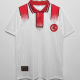 1990 Turke White Retro Retro Jersey