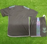 2023/24 Flamengo Third Black Kids Soccer Jersey