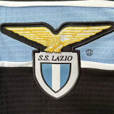 1998/99 Lazio Away Black Retro Soccer Jersey