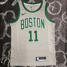 Celtics IRVING #11 Grey NBA Jerseys